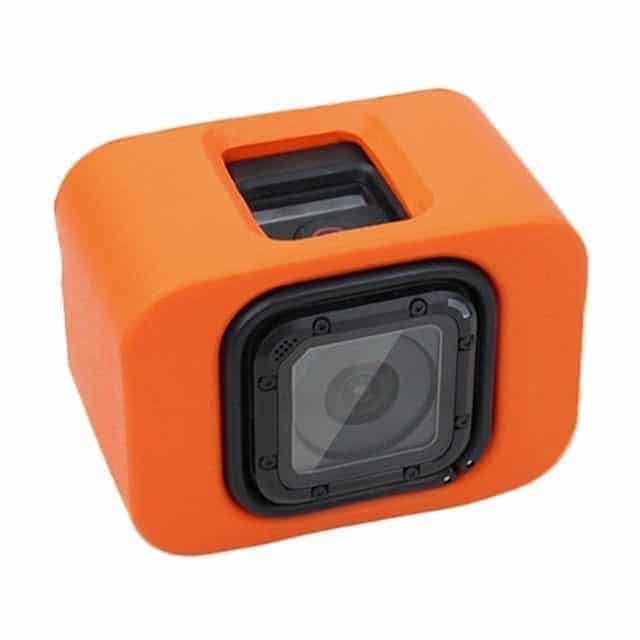 PULUZ Floaty Case with Backdoor for GoPro HERO4 Session (Orange)-puluz-Socom Tactical Airsoft