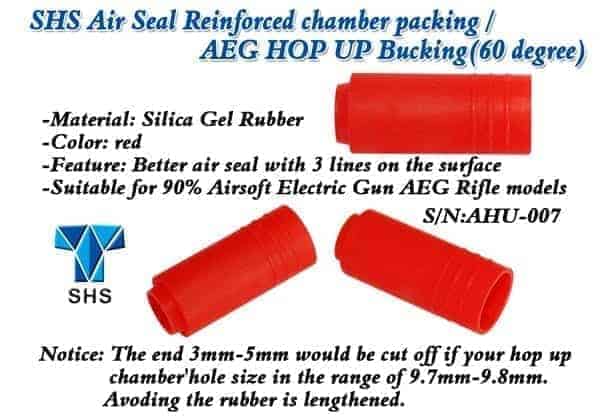 Rocket 60 degree Reinforced chamber packing AEG hop up buc-Rocket Airsoft-Socom Tactical Airsoft