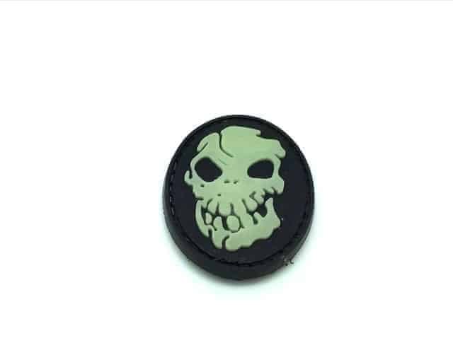Skull Crusher small glow in the dark patch-Socom Tactical Airsoft-Socom Tactical Airsoft