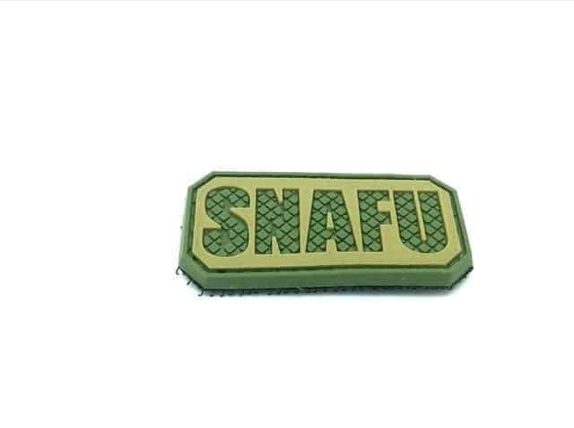 SNAFU Morale patch (Green)-Socom Tactical Airsoft-Socom Tactical Airsoft