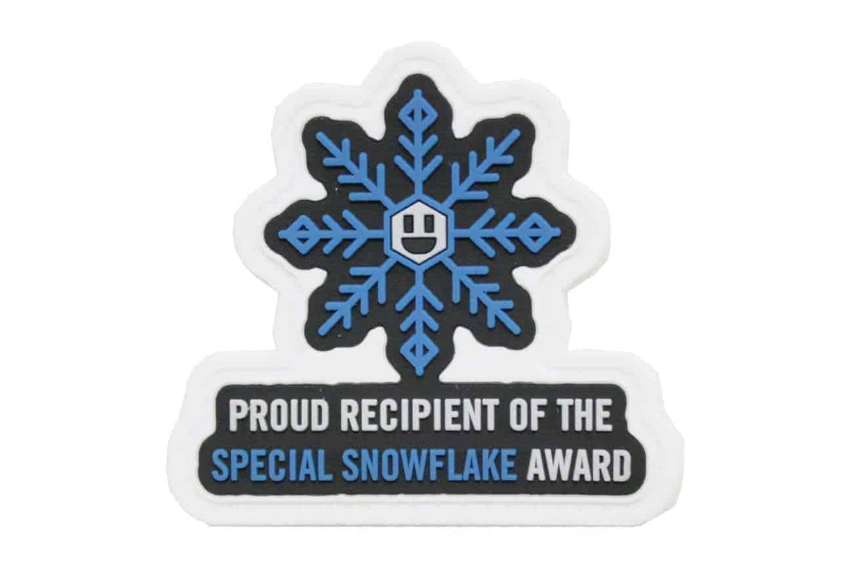 Snow Flake Award Morale patch-Socom Tactical Airsoft-Socom Tactical Airsoft