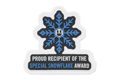 Snow Flake Award Morale patch-Socom Tactical Airsoft-Socom Tactical Airsoft