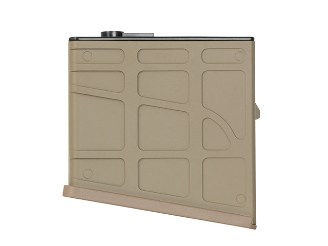 Snow Wolf Mid-Cap Magazine for Barrett M98B MRAD - Tan-Snow Wolf-Socom Tactical Airsoft