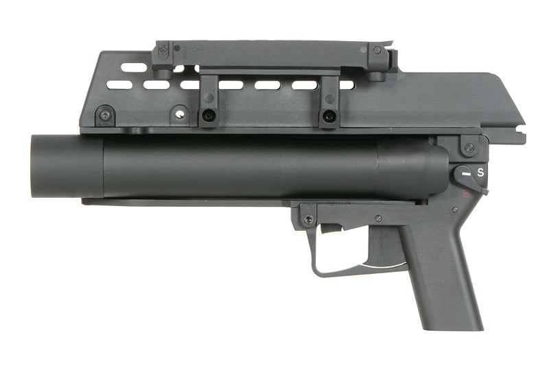 S&T German Grenade Launcher For G36 - Black-S&T-Socom Tactical Airsoft