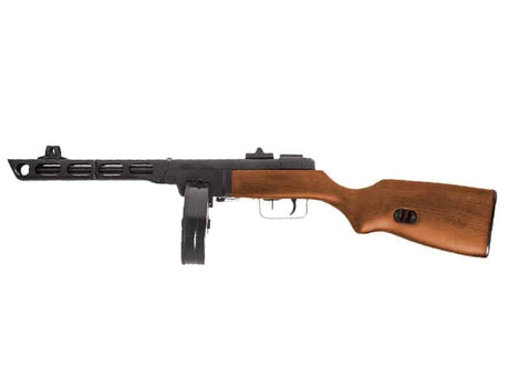 S&T PPSH-41 Electric Blowback AEG (Real Wood)-S&T-Socom Tactical Airsoft
