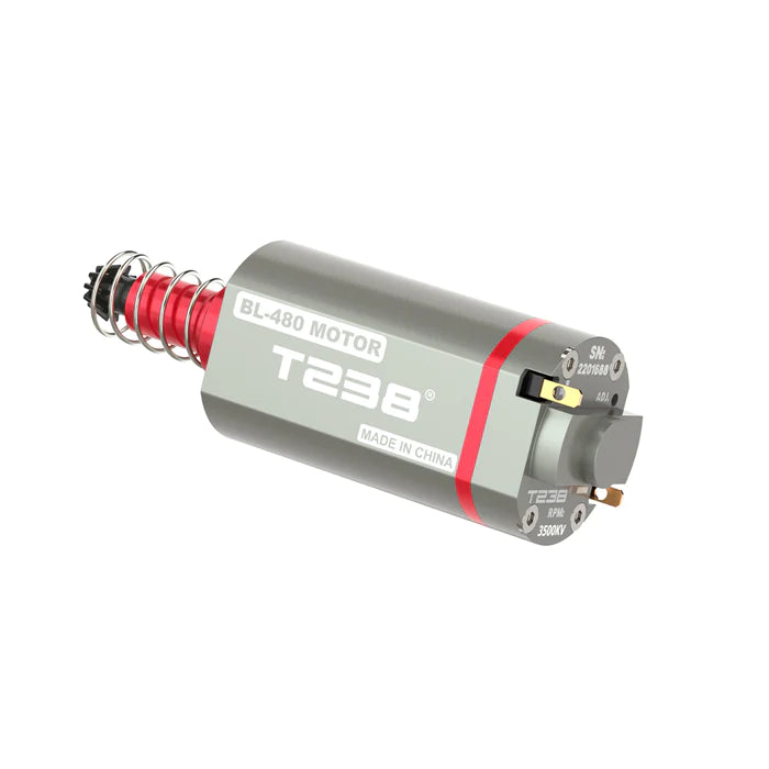 T238 Brushless Motor High Torque & Speed (Long Shaft)-T238-Socom Tactical Airsoft