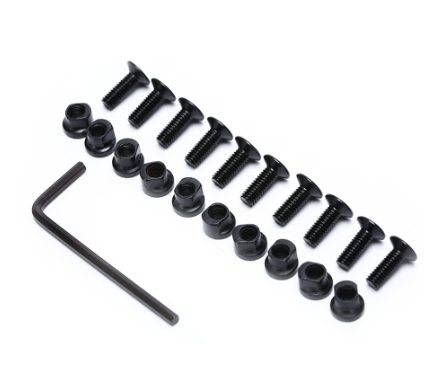 Tak Tak KeyMod Nuts and Bolts (10 pcs)-Tak Tak-Socom Tactical Airsoft