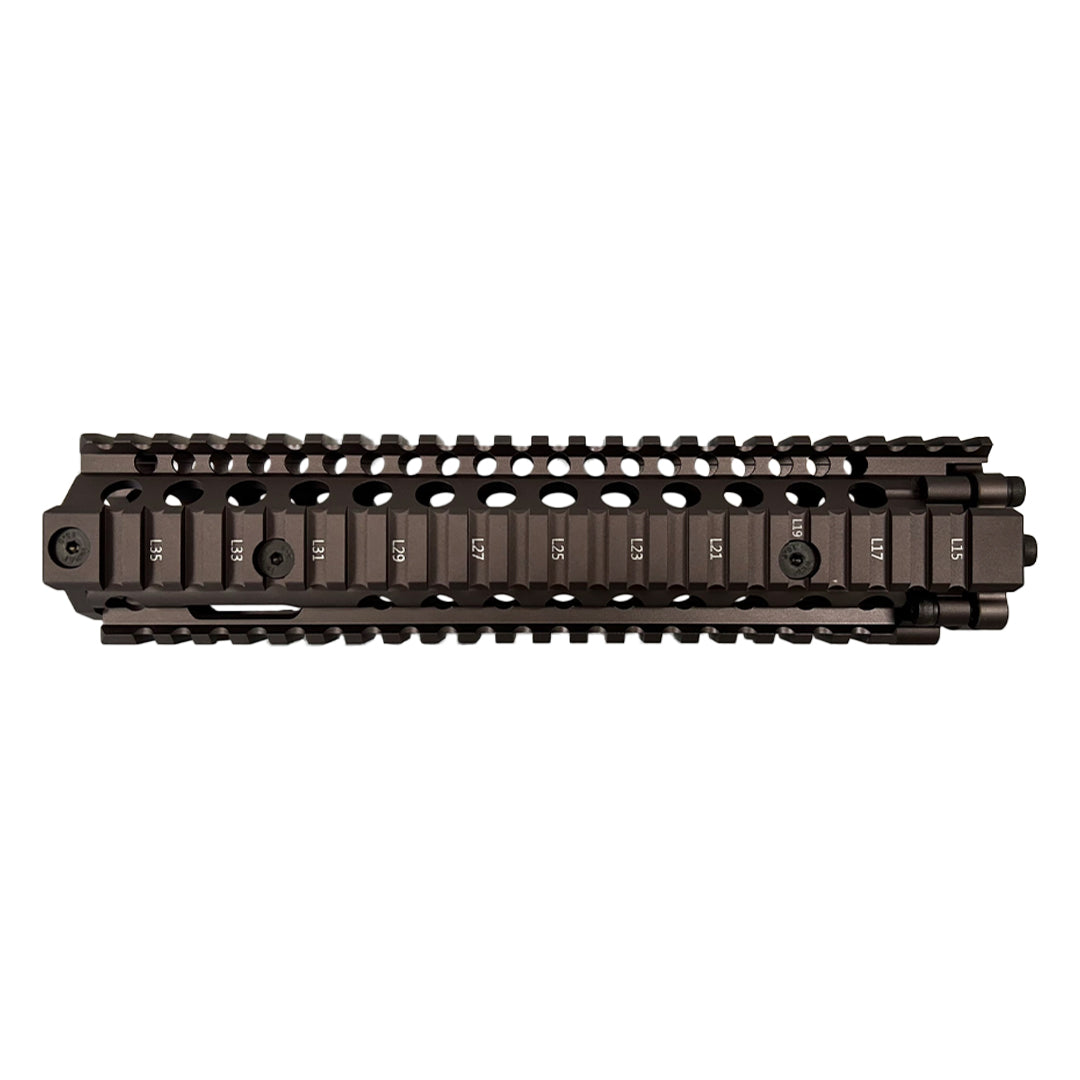 Tak Tak Mk18 (9.5") Burnt Bronze Quad Rail Handguard-Tak Tak-Socom Tactical Airsoft