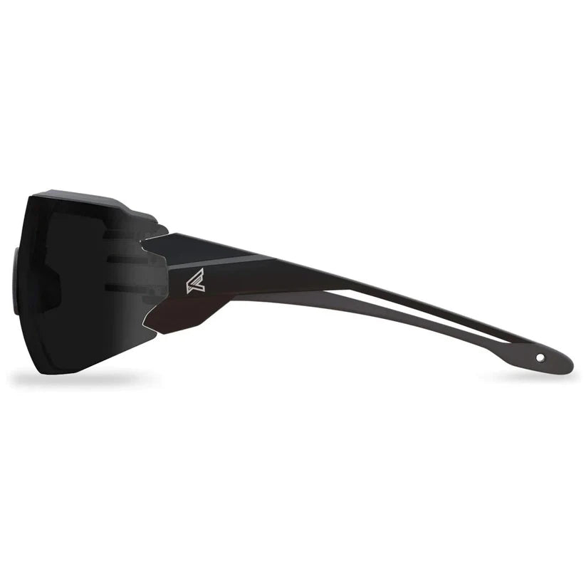 Edge Tactical Taven - Black Frame with Gray TPR / Smoke Vapor Shield Lens
