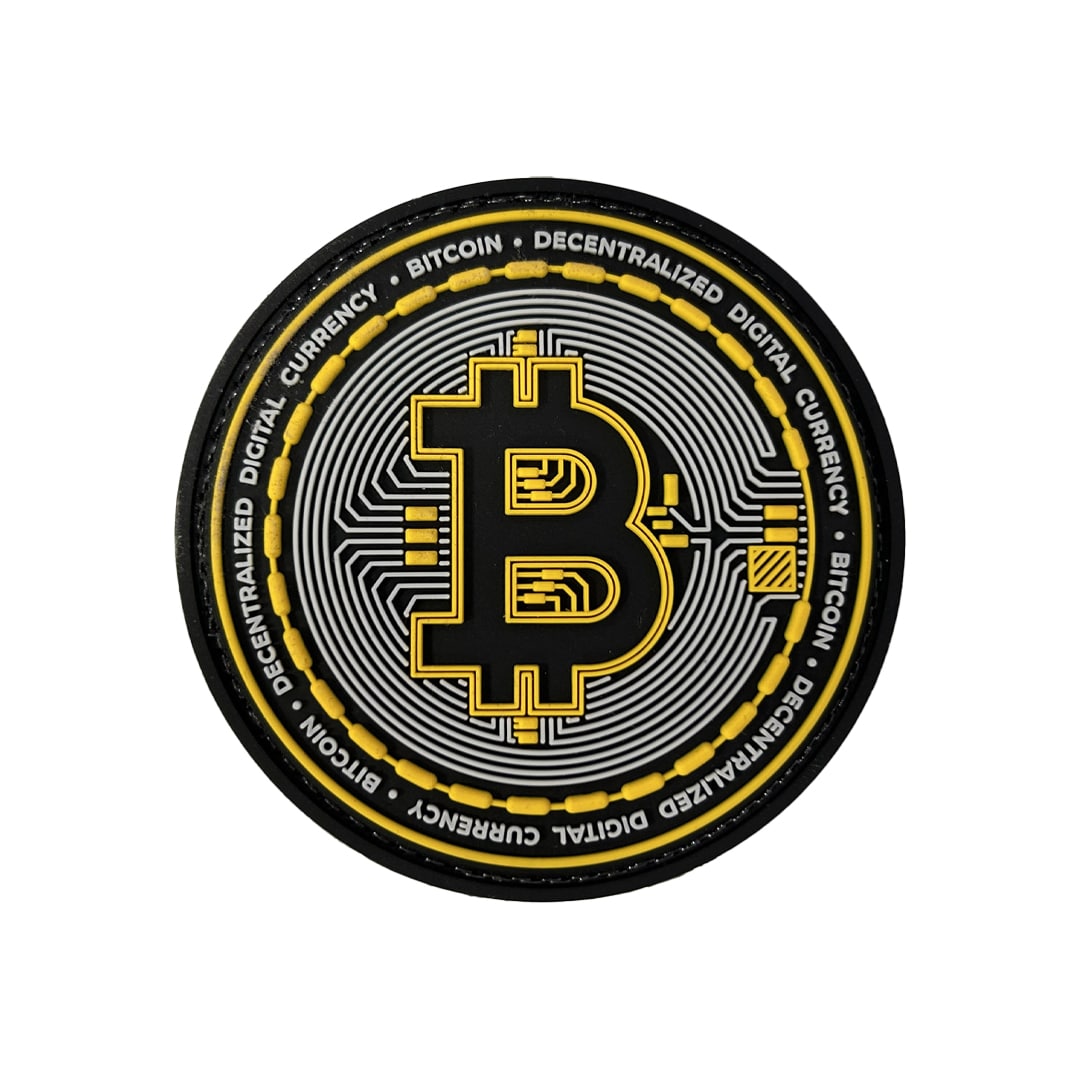 The Patch Board Bitcoin Patch (Various Colours)-The Patch Board-Socom Tactical Airsoft