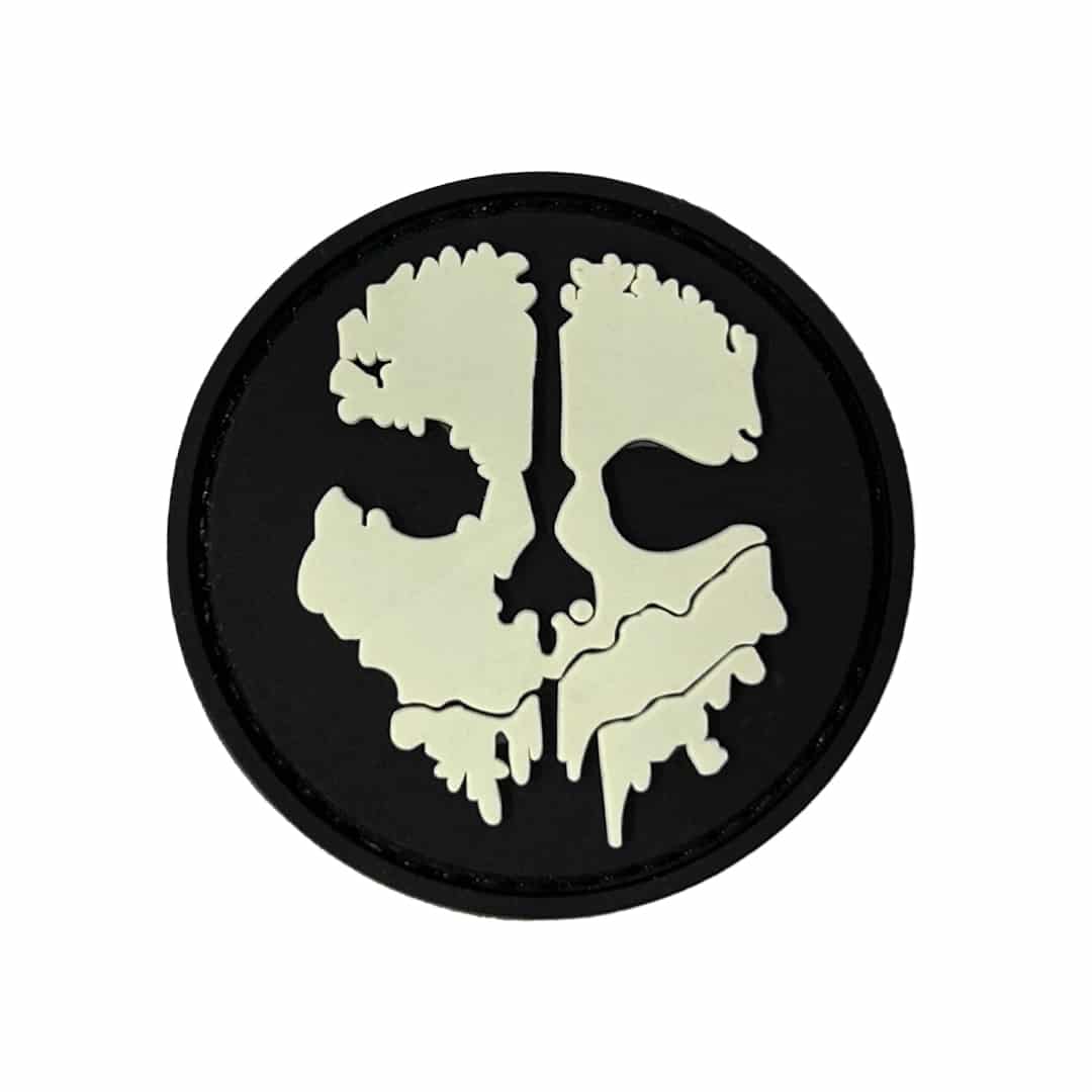 The Patch Board Ghost Patch (White or Glow)-The Patch Board-Socom Tactical Airsoft