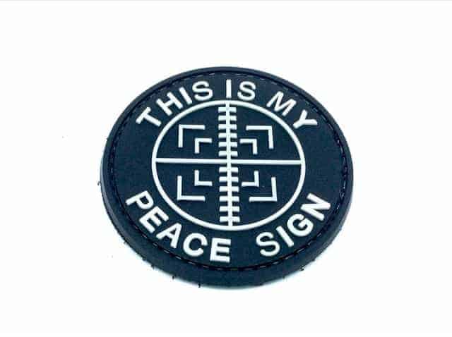 'This is my peace sign' Crosshair patch-Socom Tactical Airsoft-Socom Tactical Airsoft