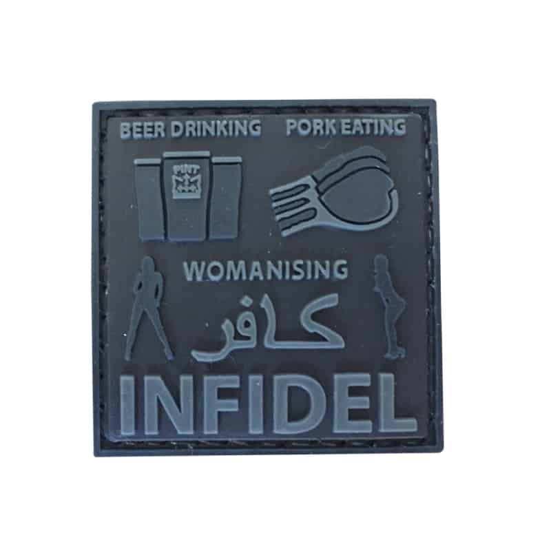 TPB Beer drinking, pork eating, womanising Infidel patch-The Patch Board-Socom Tactical Airsoft