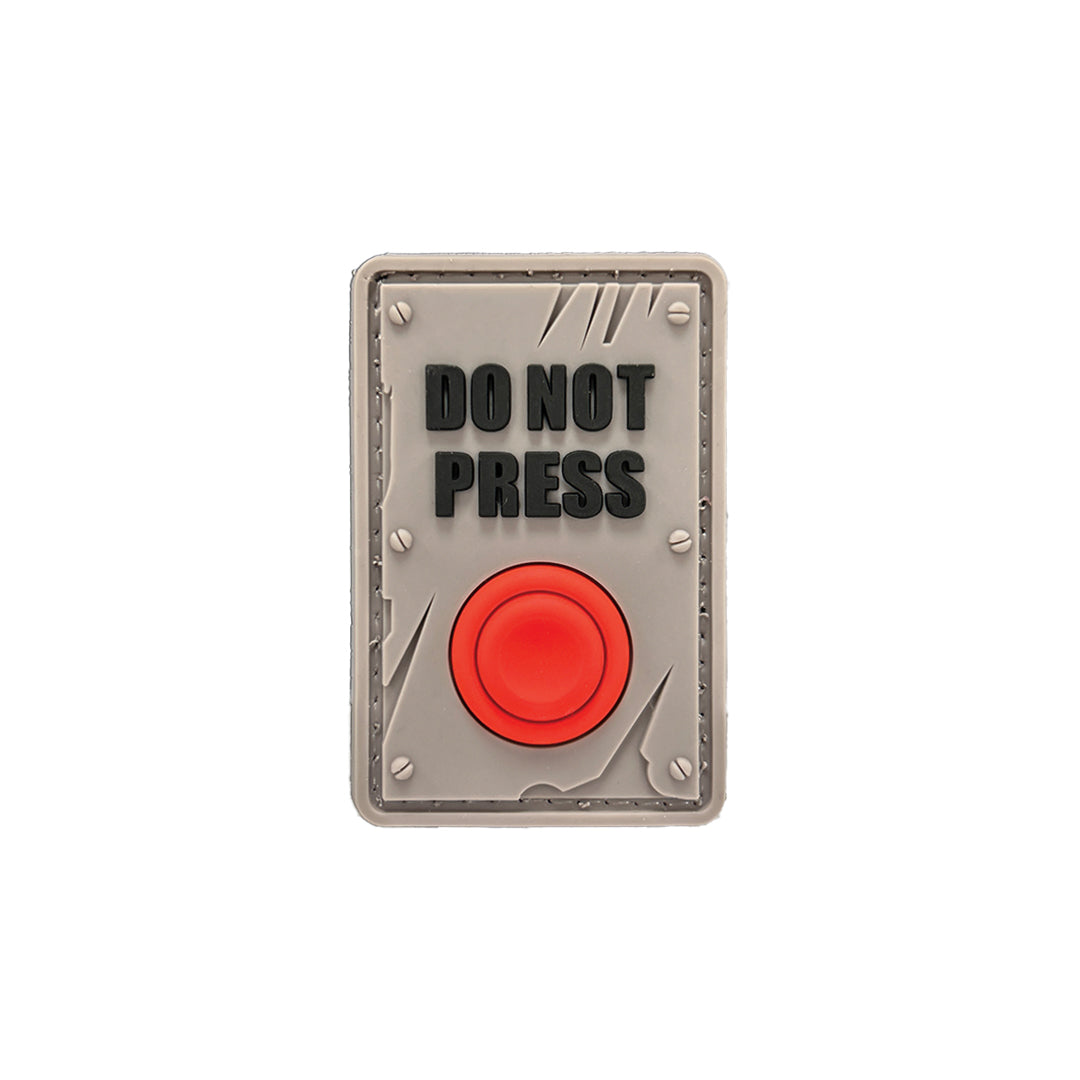 TPB Do Not Press Button Patch-The Patch Board-Socom Tactical Airsoft