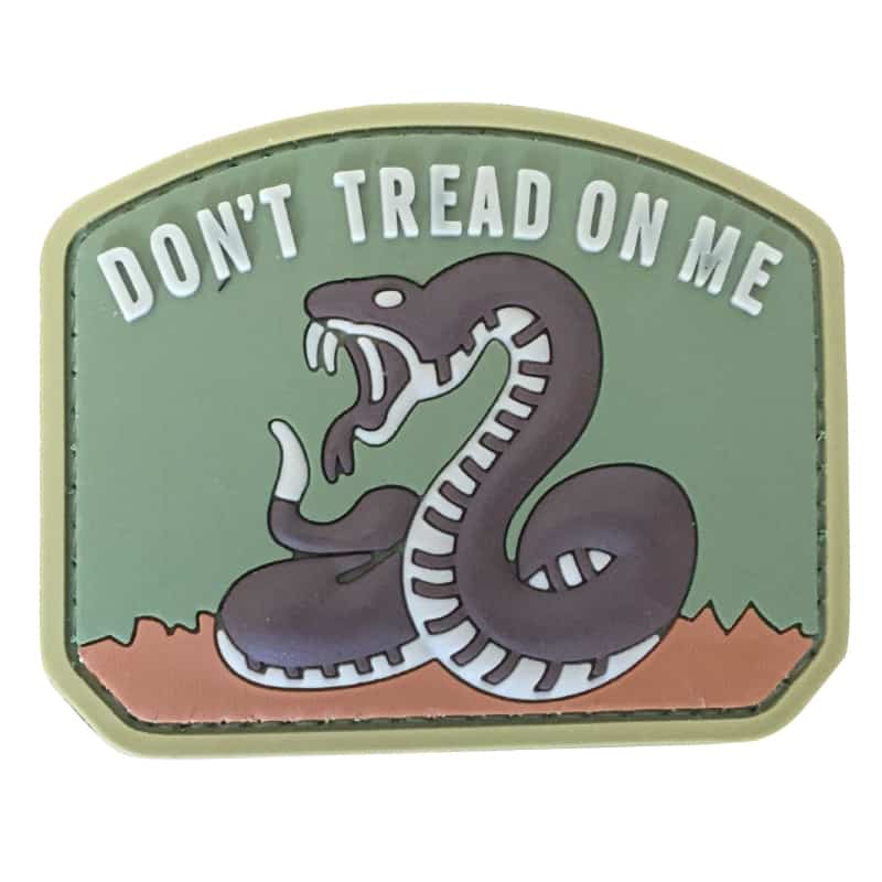 TPB Don't Tread On Me Snake Patch-The Patch Board-Socom Tactical Airsoft