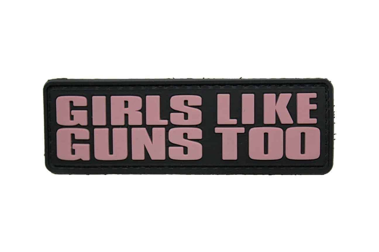 TPB Girls Like Guns Too Patch-The Patch Board-Socom Tactical Airsoft