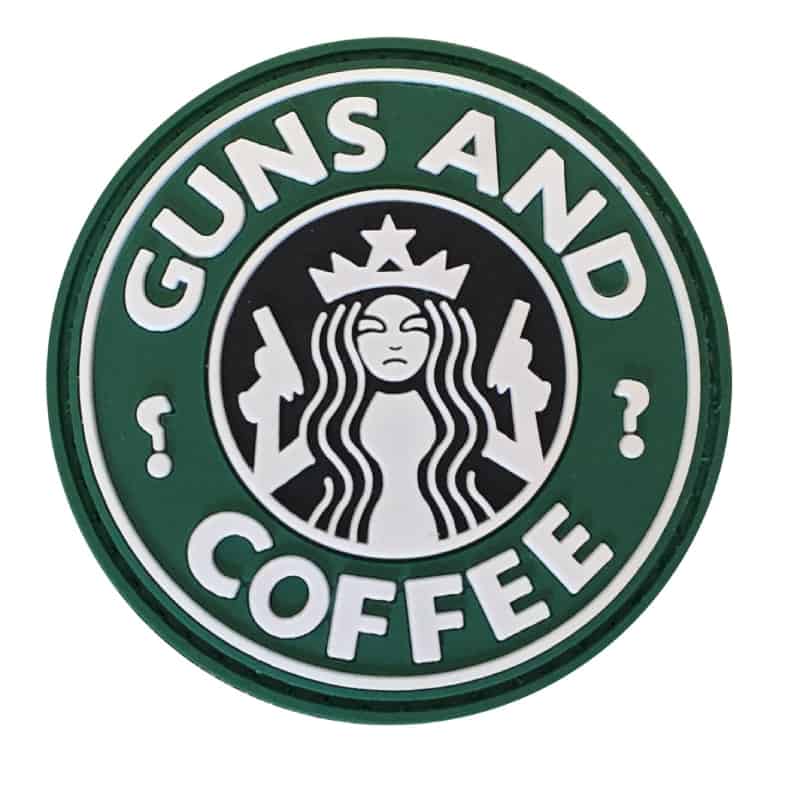 TPB Guns And Coffee Patch (Green)-The Patch Board-Socom Tactical Airsoft