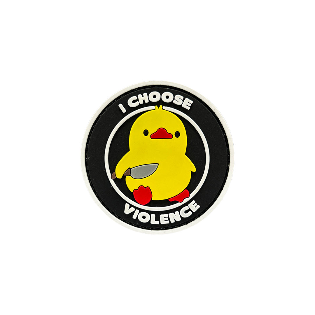 TPB I Choose Violence Duck Patch-The Patch Board-Socom Tactical Airsoft