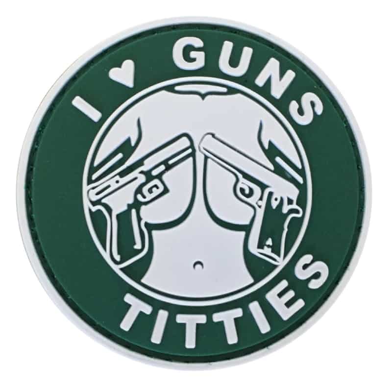 TPB I Love Guns & Titties Patch-The Patch Board-Socom Tactical Airsoft