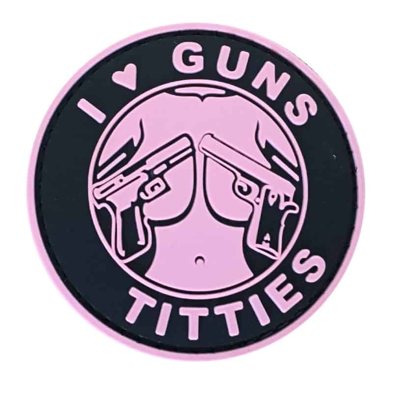 TPB I Love Guns & Titties Patch-The Patch Board-Socom Tactical Airsoft