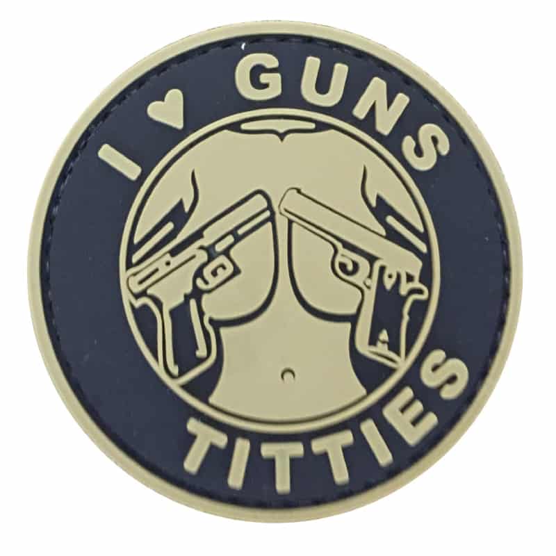 TPB I Love Guns & Titties Patch-The Patch Board-Socom Tactical Airsoft
