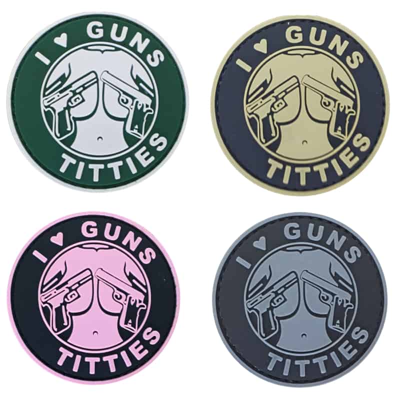 TPB I Love Guns & Titties Patch-The Patch Board-Socom Tactical Airsoft