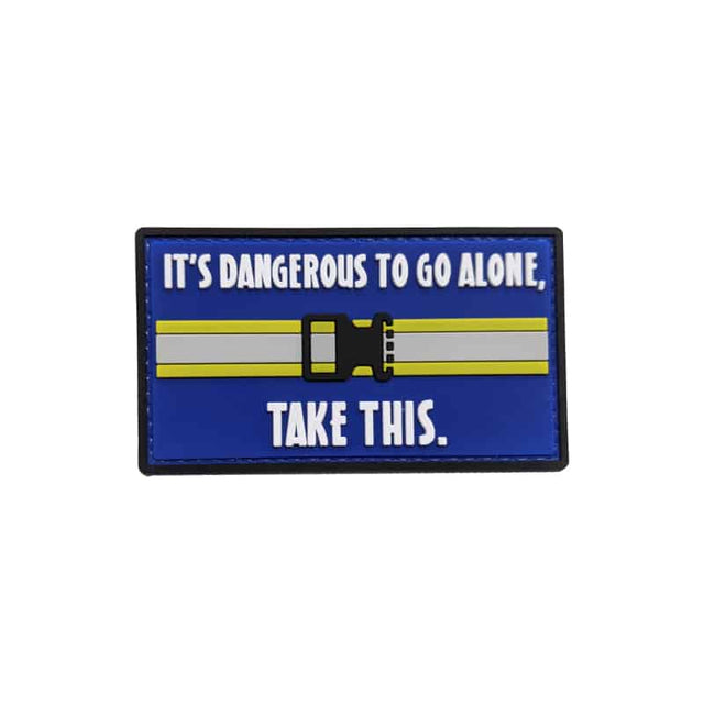 TPB It's Dangerous To Go Alone Patch-The Patch Board-Socom Tactical Airsoft