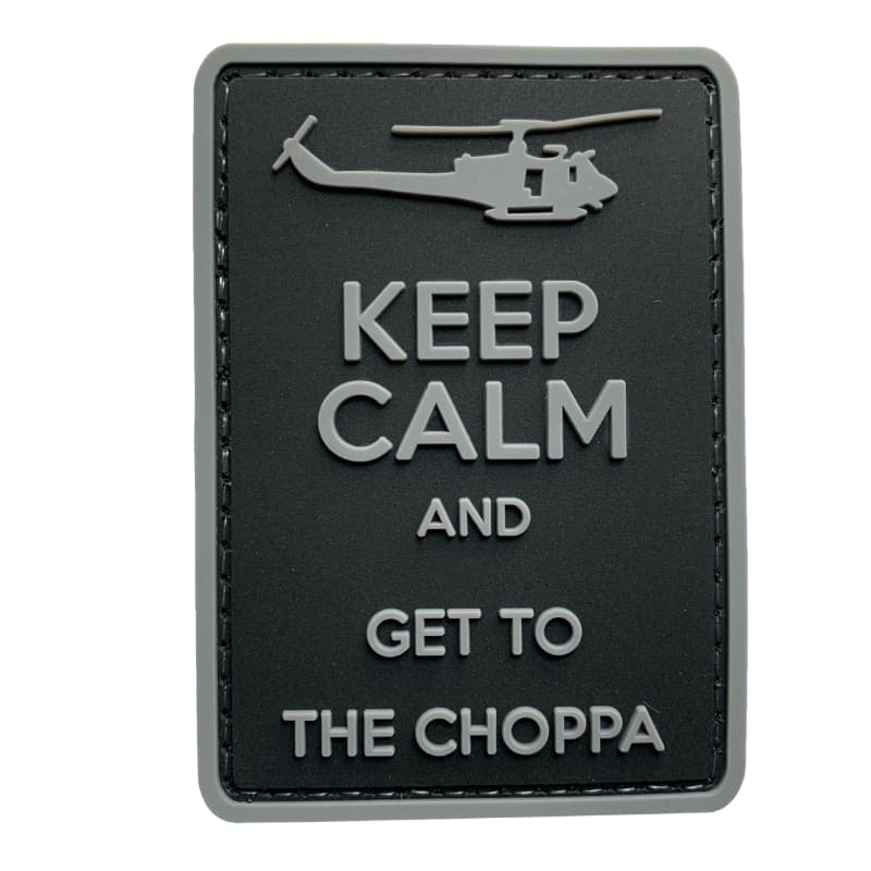 TPB Keep Calm And Get To The Choppa Patch-The Patch Board-Socom Tactical Airsoft