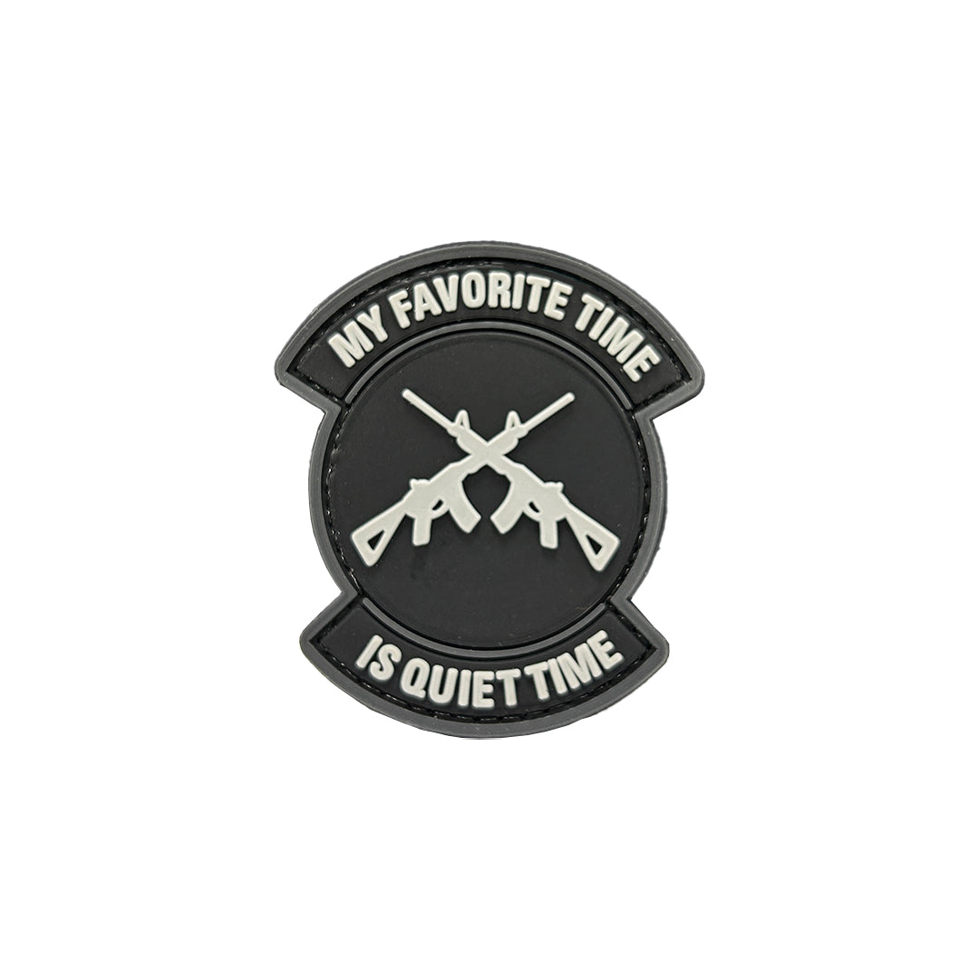 TPB My Favourite Time Is Quiet Time Patch-The Patch Board-Socom Tactical Airsoft