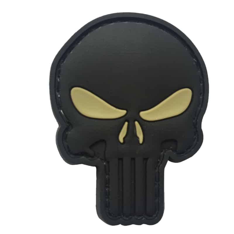 TPB Punisher Skull Cut Out Patch-The Patch Board-Socom Tactical Airsoft