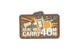 TPB Real Men Carry 40mm PVC Patch-The Patch Board-Socom Tactical Airsoft