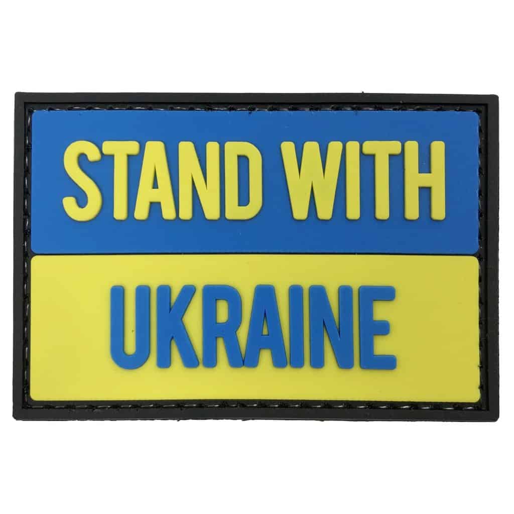 TPB Stand With Ukraine (Ukraine charity patch)-The Patch Board-Socom Tactical Airsoft