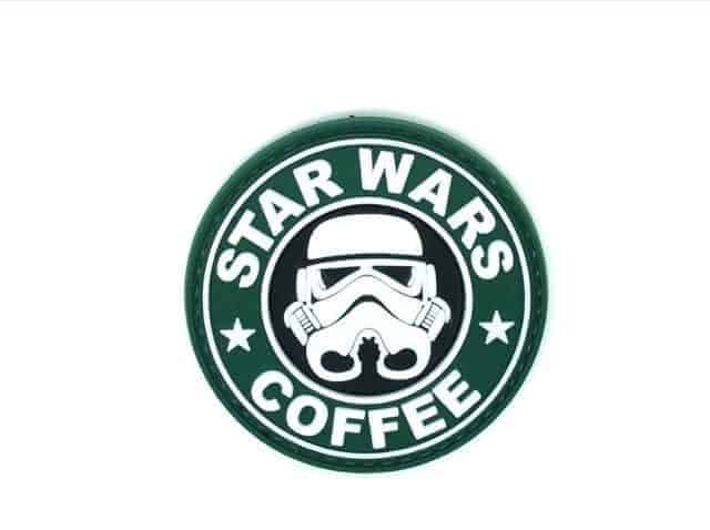 TPB Star Wars Coffee Patch (Green)-The Patch Board-Socom Tactical Airsoft