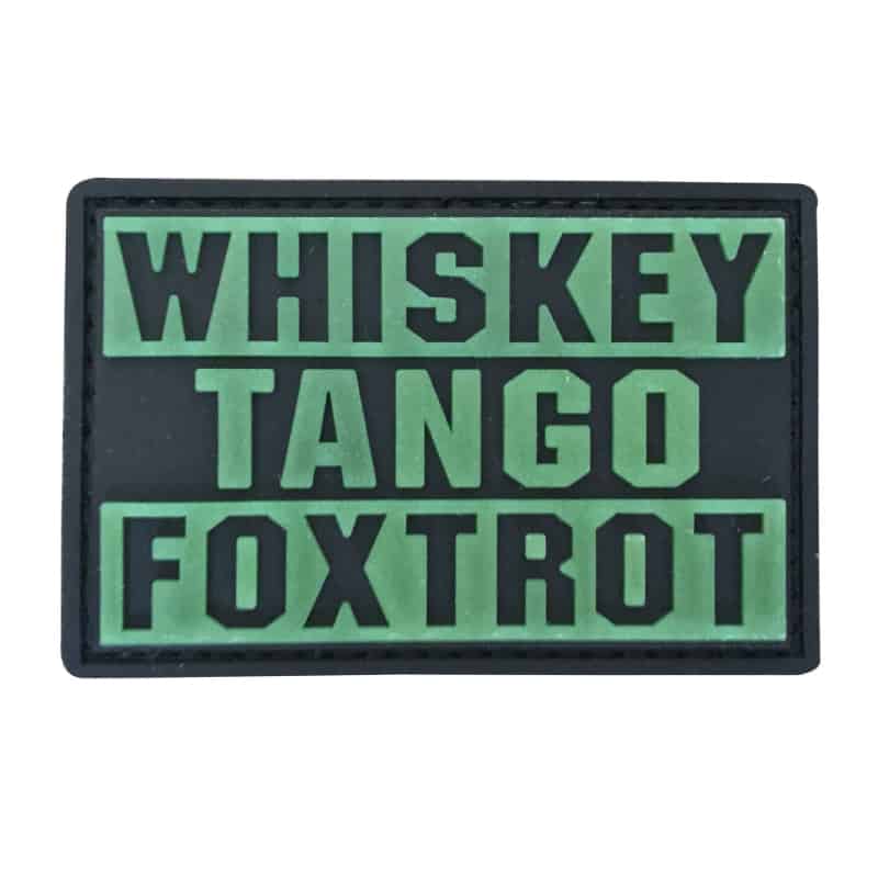 TPB Whiskey Tango Foxtrot Patch (Green)-The Patch Board-Socom Tactical Airsoft