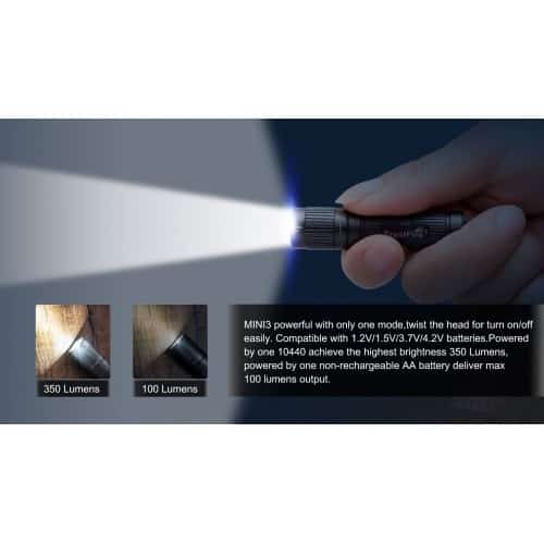 TrustFire MINI3 Small Keychain Torch-Trustfire-Socom Tactical Airsoft