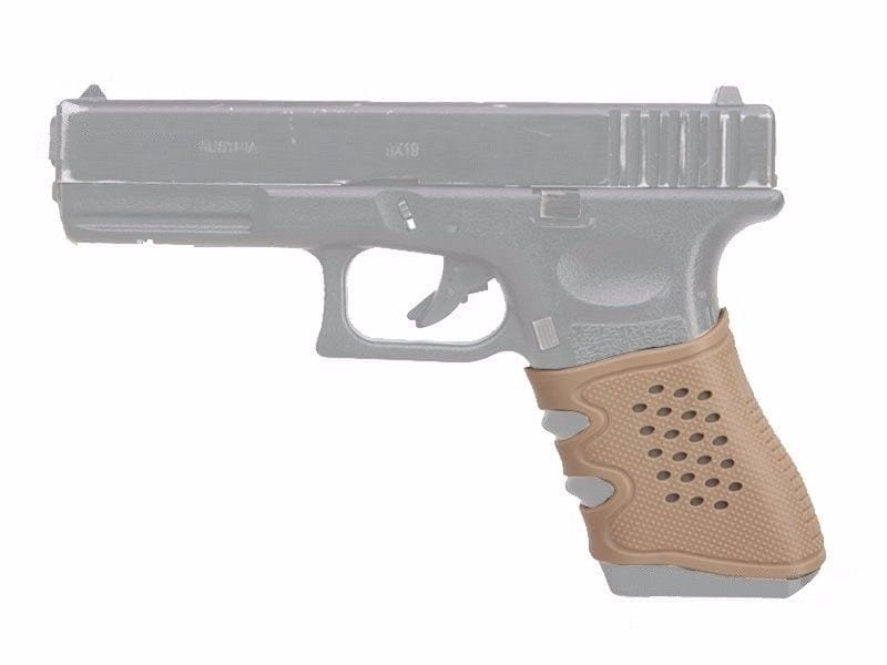 Universal Glock Rubber Grip - Tan-Socom Tactical Airsoft-Socom Tactical Airsoft