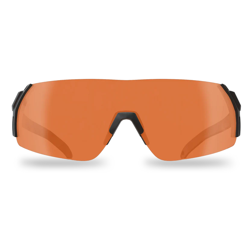 Edge Tactical Urgent Fury - Black Frame / Tiger's Eye Vapor Shield Lenses