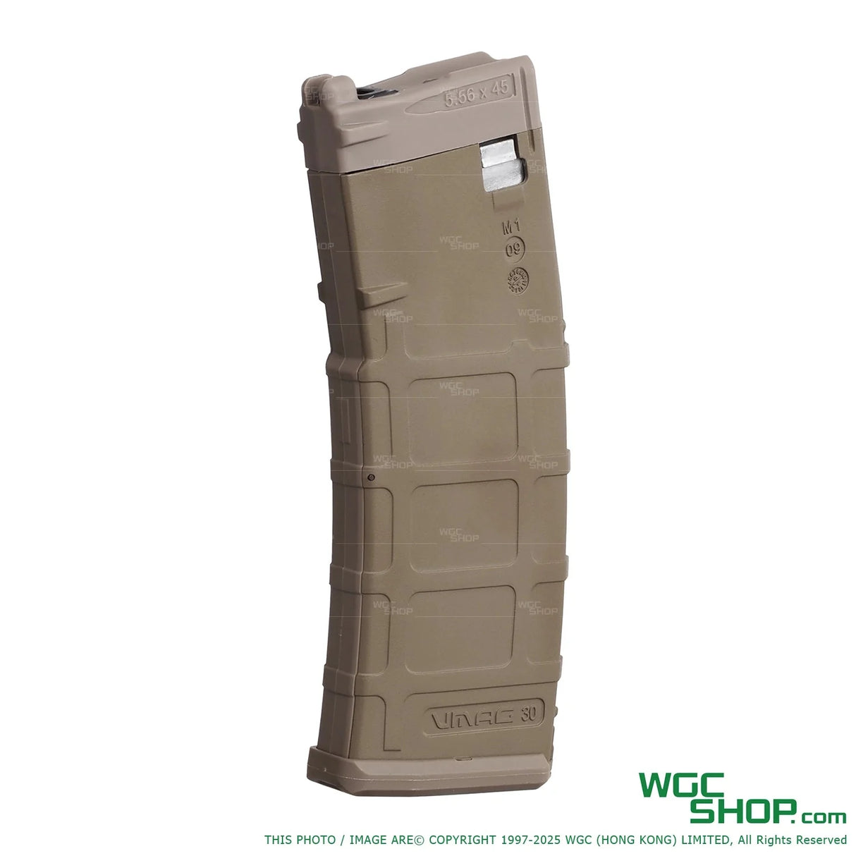VFC 30Rds VMAG Gas Airsoft Magazine V4 for HK416 / AR GBB - TAN
