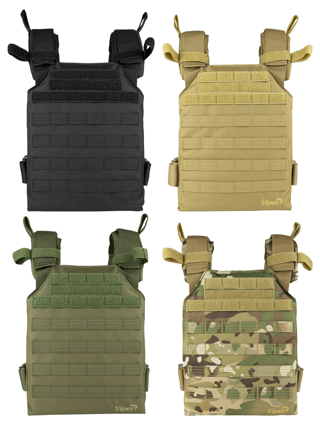 Gilet Tactique Viper TACTICAL Elite Carrier Pour Airsoft - Noir, Taille Unique, Synthétique