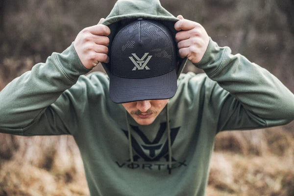 Vortex Through and Through Camo Cap - Black
