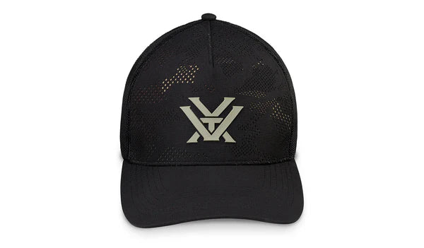 Vortex Through and Through Camo Cap - Black