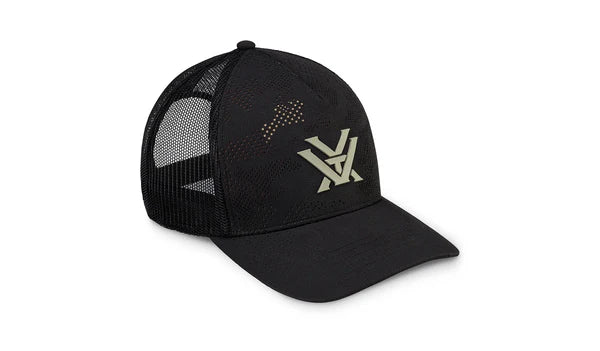 Vortex Through and Through Camo Cap - Black