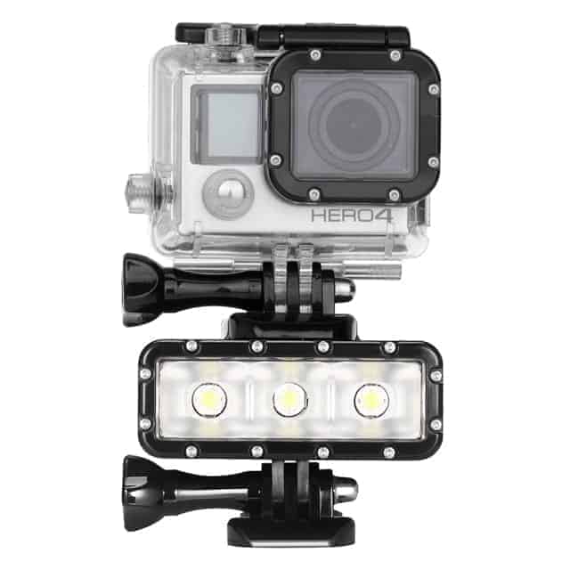 Waterproof Video Light Flashlight with Base Mount & Screw & Dual-puluz-Socom Tactical Airsoft