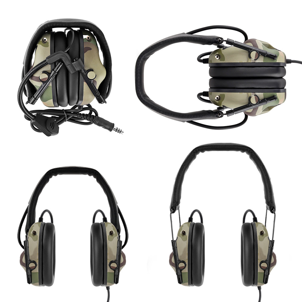 WBD 5th Generation Headset (With sound pickup & noise reduction function) (Various Colours)-WBD-Socom Tactical Airsoft