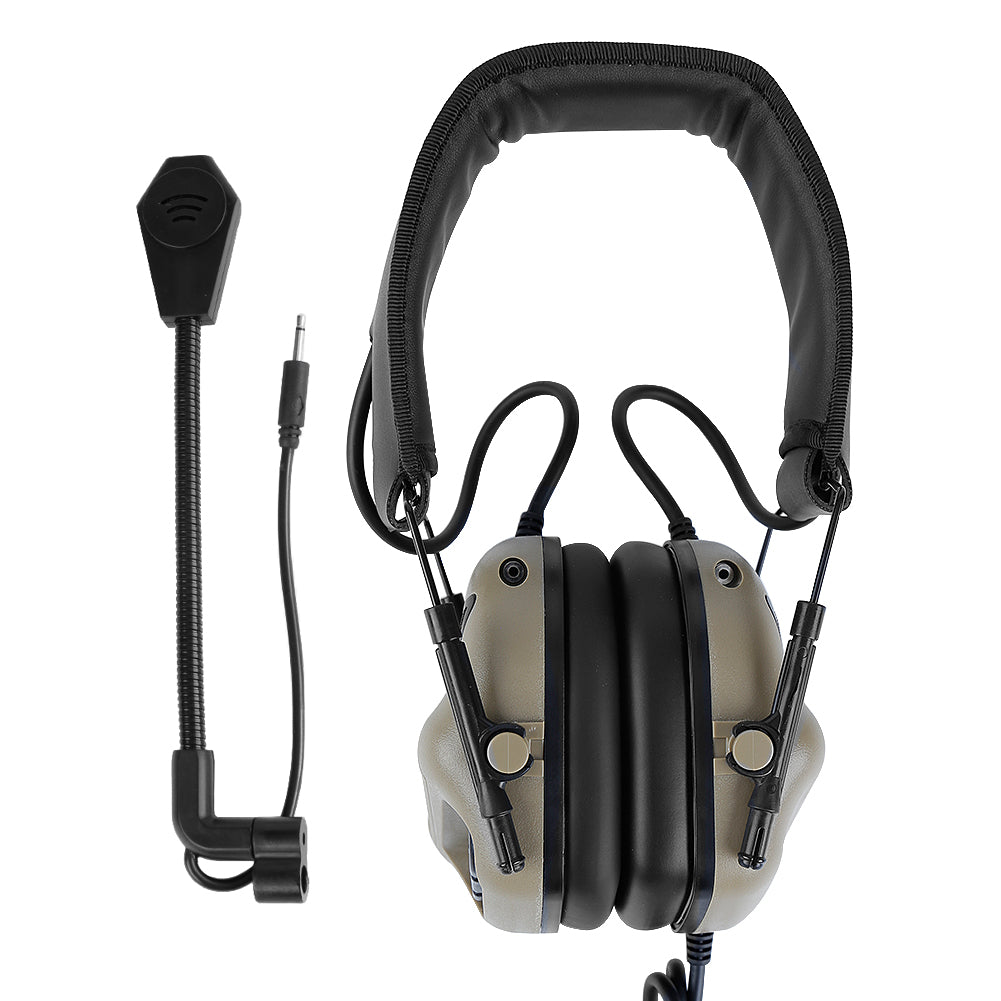 WBD 5th Generation Headset (With sound pickup & noise reduction function) (Various Colours)-WBD-Socom Tactical Airsoft