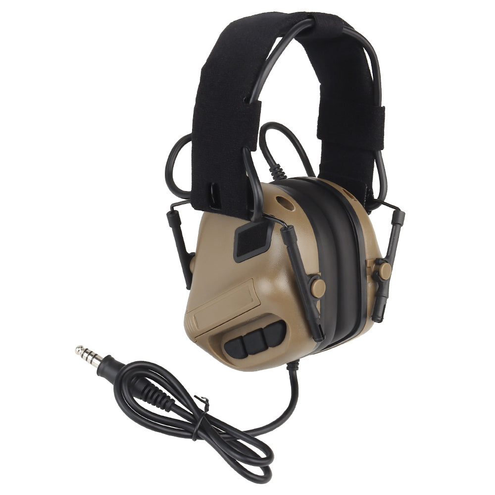 WBD Gen 5 Noise Reduction & Sound Pickup Headset (With Adapter) (Various Colours)-WBD-Socom Tactical Airsoft