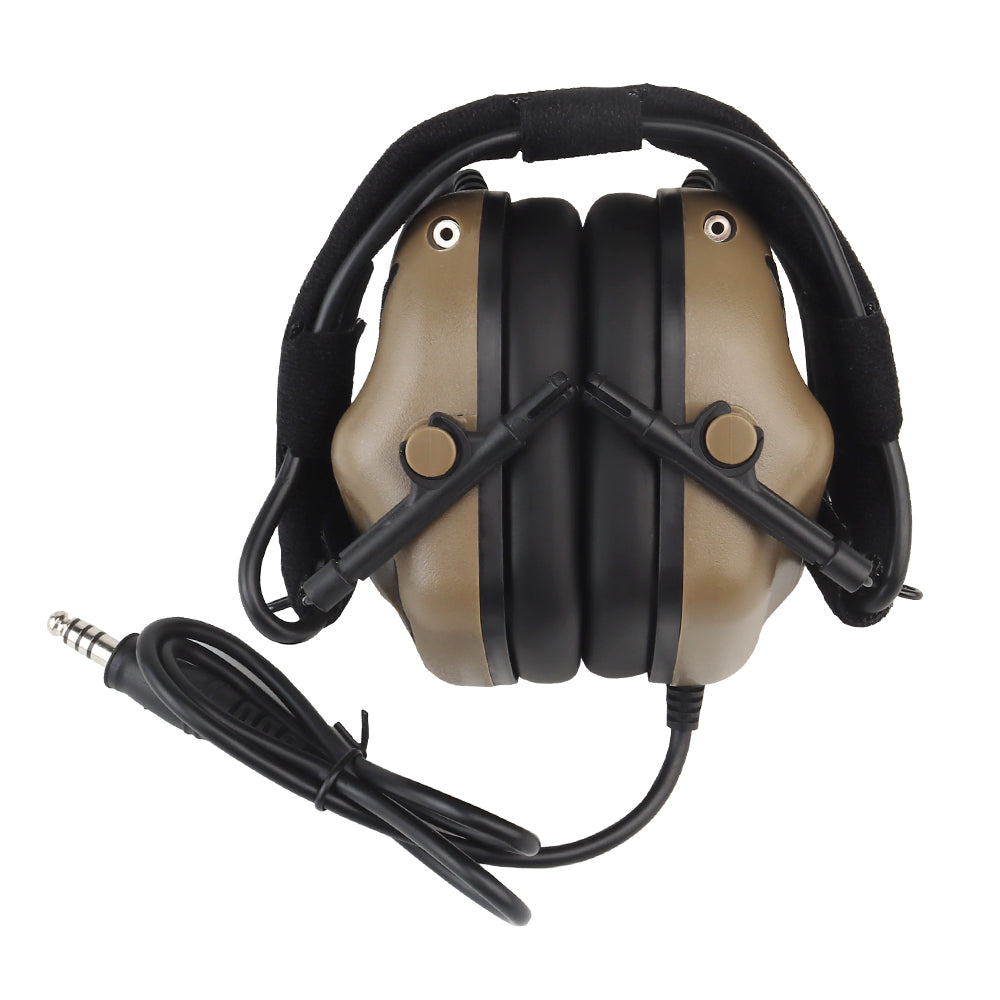 WBD Gen 5 Noise Reduction & Sound Pickup Headset (With Adapter) (Various Colours)-WBD-Socom Tactical Airsoft