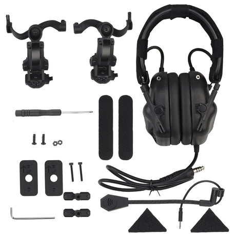 WBD Gen 5 Noise Reduction & Sound Pickup Headset (With Adapter) (Various Colours)-WBD-Socom Tactical Airsoft