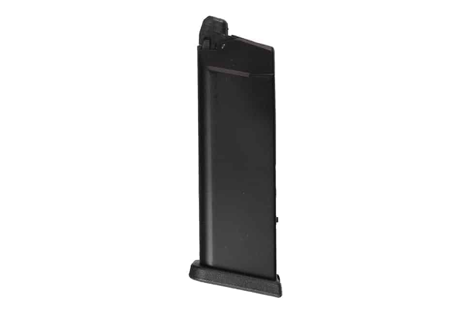 WE E19/E23 GBB Pistol Magazine - Black-WE-Socom Tactical Airsoft