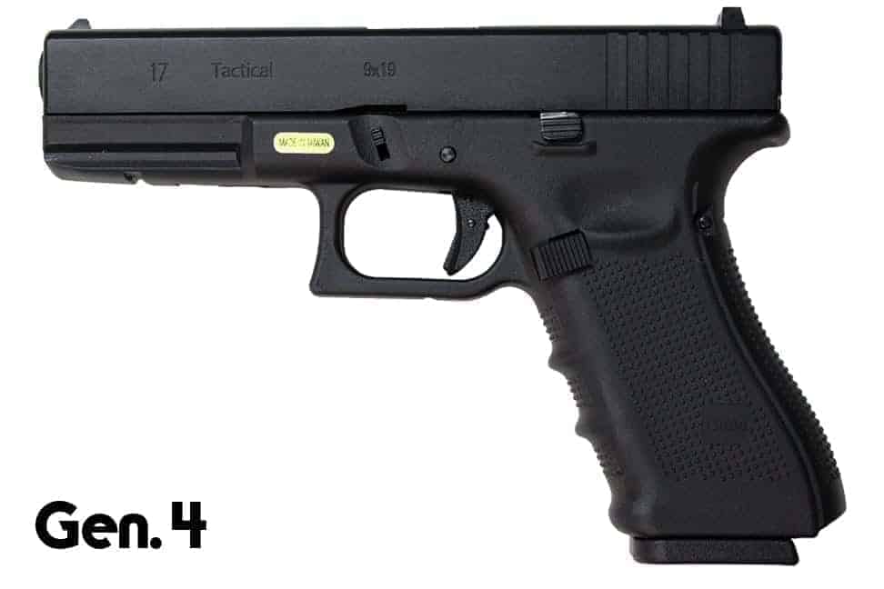 WE EU17 Generation 4 Gas Blowback (Black)-WE-Socom Tactical Airsoft